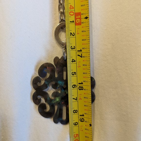 Fashion Accessory Snowflake Silver Chain Link Necklace - Picture 6 of 7